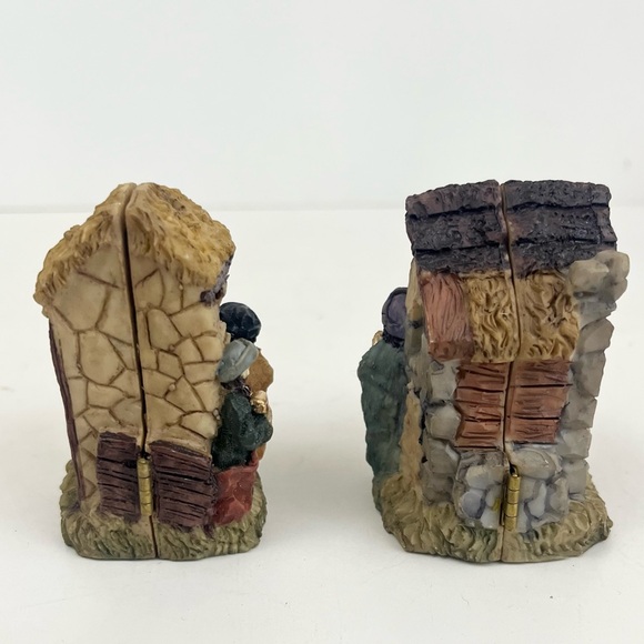 Dicksons Miniature Hinged Resin Set of 2 Nativity Scene Holiday Christmas Decor - Picture 5 of 16